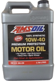 AMSOIL PREMIUM PROTECTION 10W40 SYNTHETIC MOTOR OIL – 1 GALLON
