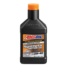 AMSOIL SIGNATURE SERIES 0W40 SYNTHETIC MOTOR OIL